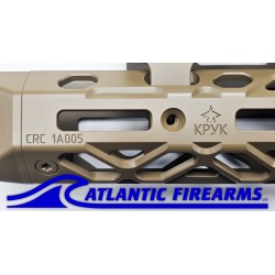 Arsenal Long Handguard W/ Long Gas Tube Cover- Coyote-  CRC 1A005B