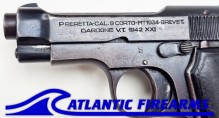 Beretta 1934 W/O Threaded Barrel C&R Eligible-Patina Finish