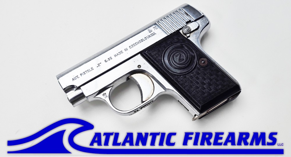 CZ Model Z .25ACP Chrome-C&R Eligible - AtlanticFirearms.com