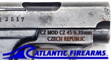 CZ Model Z .25ACP W/Patina Finish-C&R Eligible