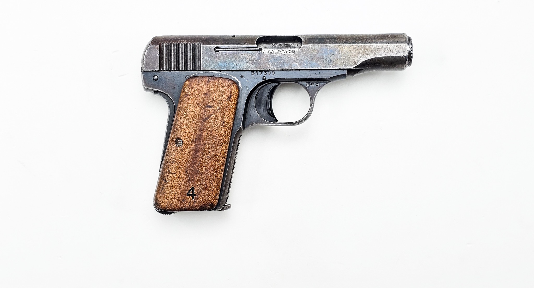 FN 1910 9X17MM W/ Wood Grips-C&R Eligible