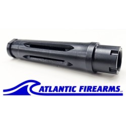 SVD Style Flash Hider For AK Rifles 14x1 left hand thread