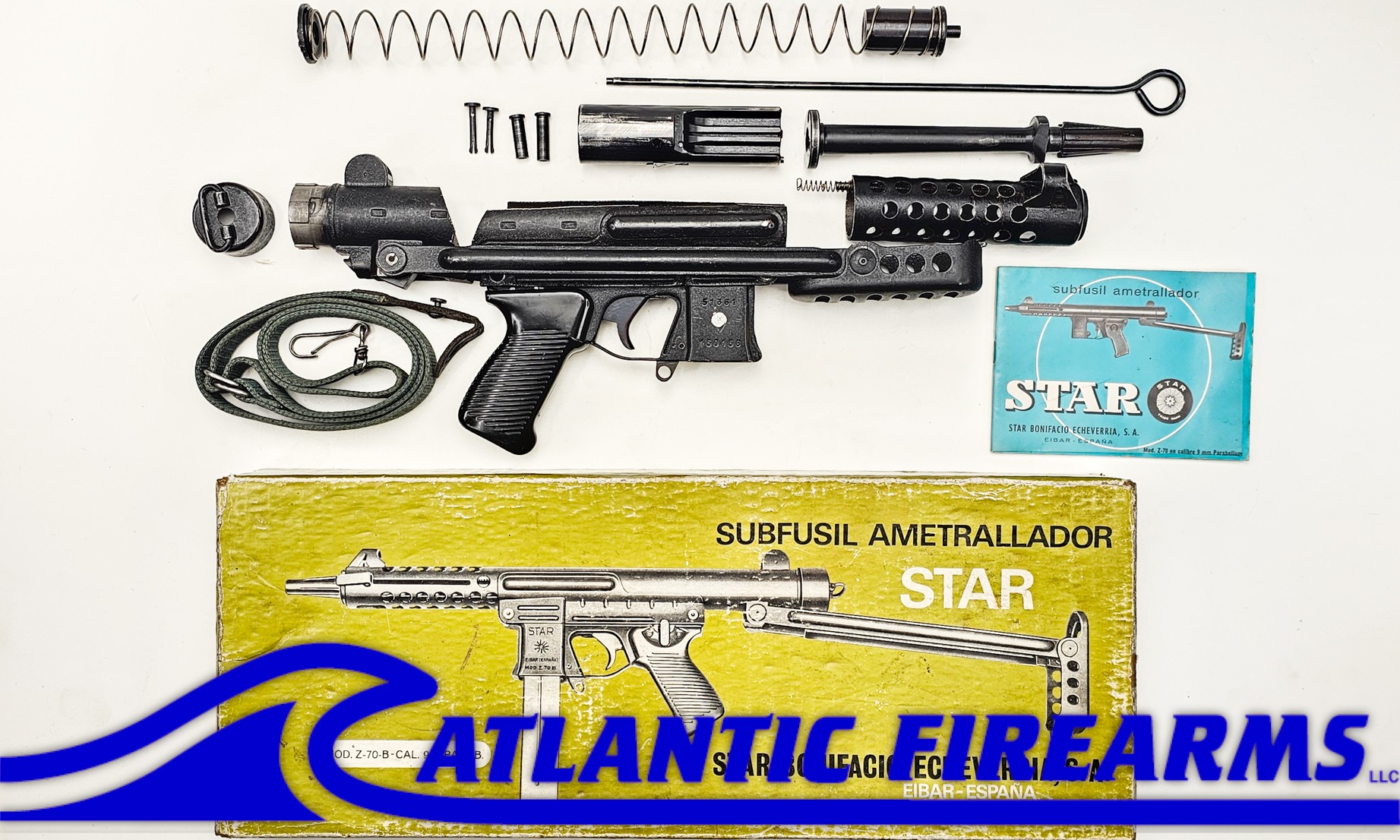 Spanish Star Z-70B 9mm Parts Kit