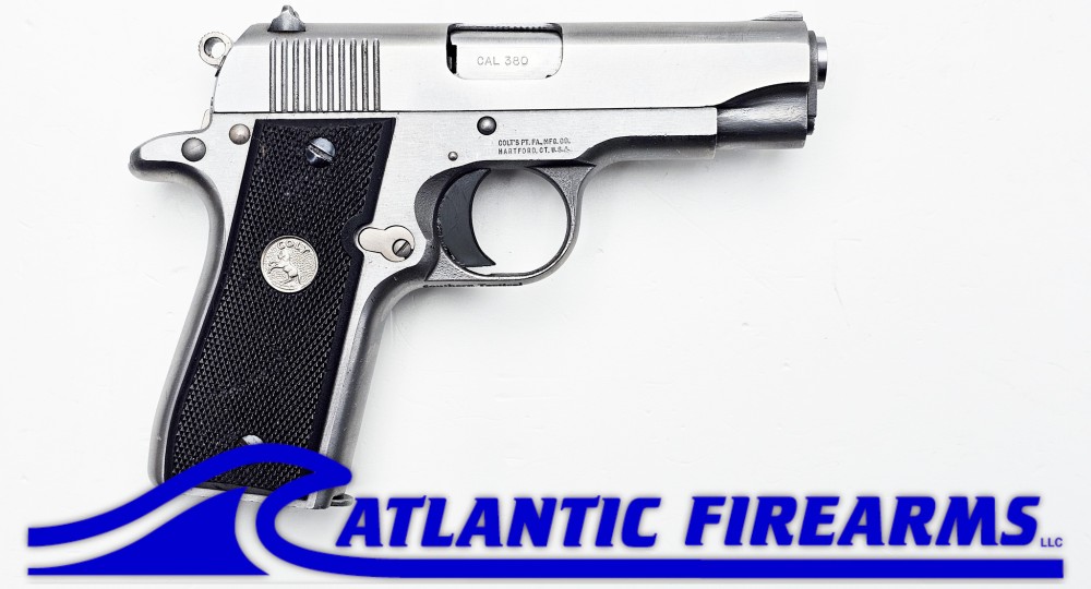 SCW COLT GOVERNMENT MARK Ⅳ SERIES80 Colt MK IV Series 80 .380 Government-Stainless - AtlanticFirearms.com