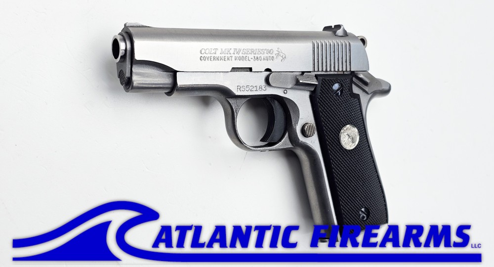Colt MK IV Series 80 .380 Government-Stainless - AtlanticFirearms.com