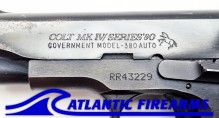Colt MK IV Series 80 Government .380-Blued W/Patina Finish