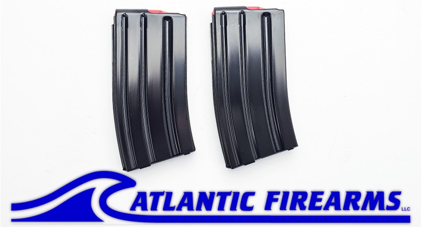 AR15 Magazine 20Rd Steel 5.56/.223 2-Pack