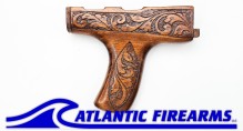 Pakistani Khyber Pass Engraved Walnut AK Dong Stock Set