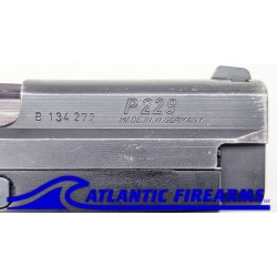 W. German Sig Sauer P228 9MM Pistol-VG