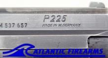 W. German Sig P225 9MM-G