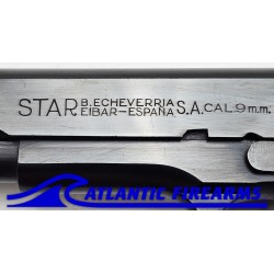 Star Model B 9MM W/Black Grip-VG