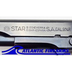 Star Model B 9MM W/Brown Grip-VG