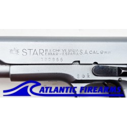 Star Model B 9MM-Silver Finish