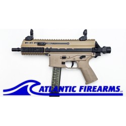 B&T APC9 Pro Pistol Tan w/ Tele Brace Adapter