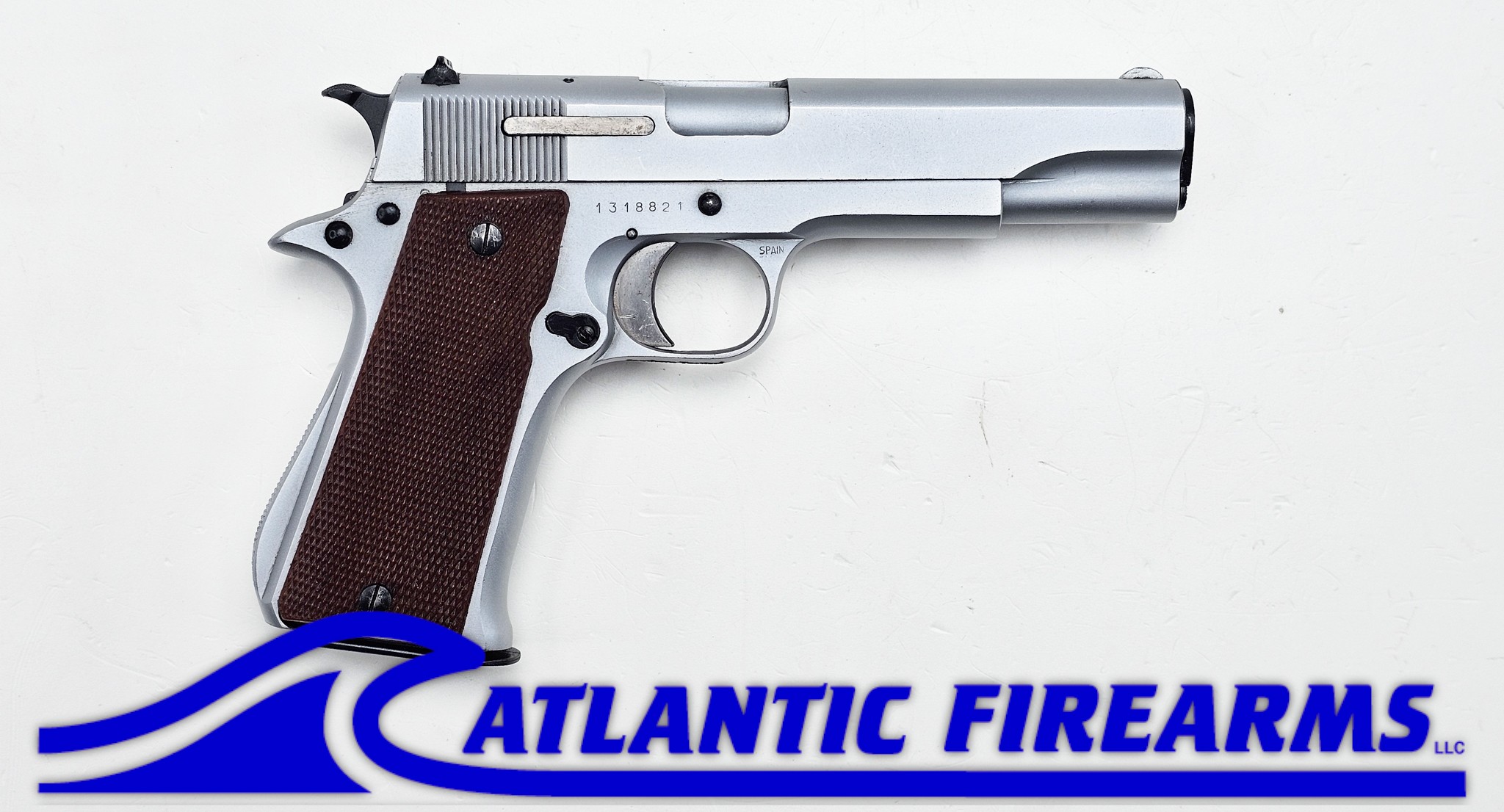 Star BS 9MM Pistol-Silver Finish