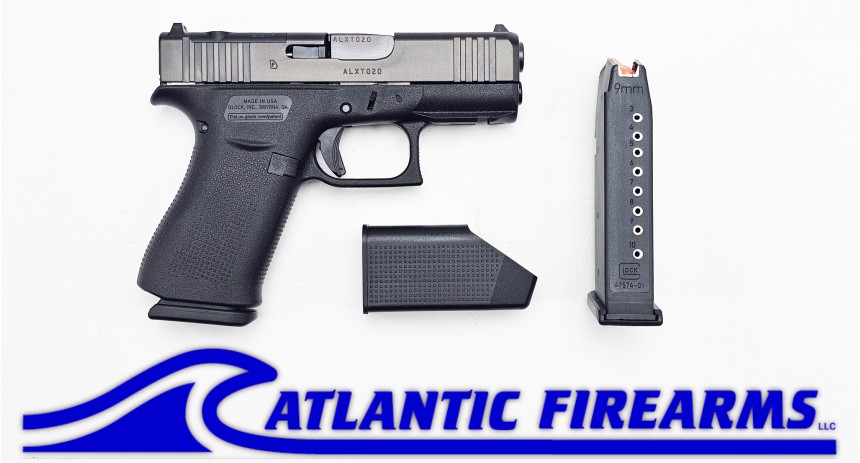 Glock 43x MOS Pistol- UX4350201FRMOS