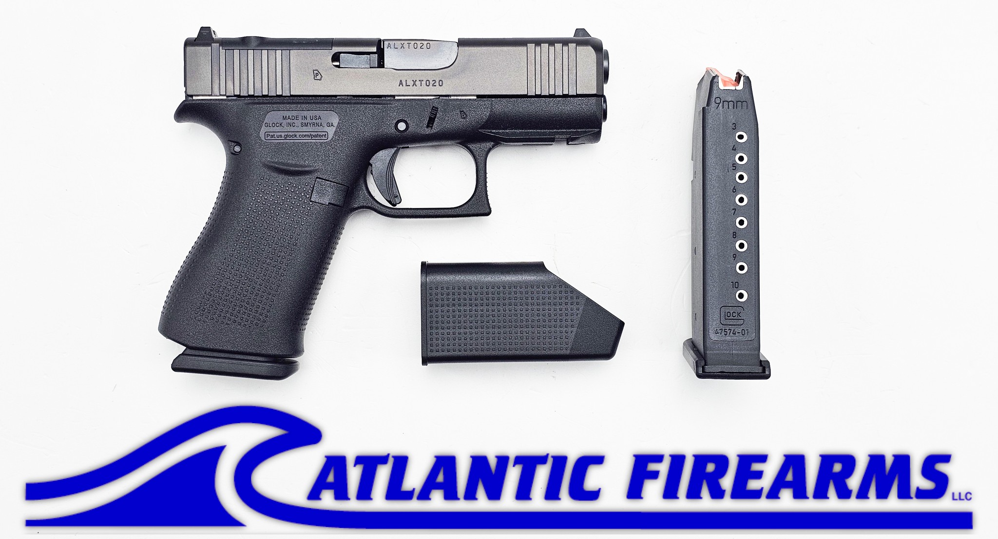 Glock 43x MOS Pistol- UX4350201FRMOS