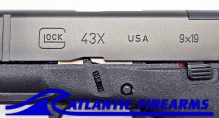 Glock 43x MOS Pistol- UX4350201FRMOS