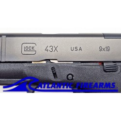 Glock 43x MOS Pistol- UX4350201FRMOS