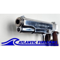 Star B Super 9mm Pistol-Chrome