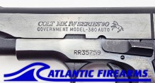 Colt MK IV Series 80 Government .380-Blued