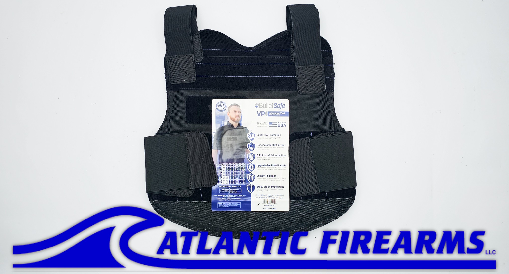 VP4 Advanced Level IIIA Bulletproof Vest - NIJ Certified
