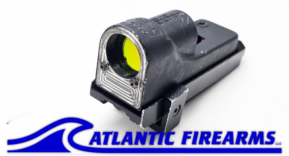 米軍放出品実物 Trijicn ACOGピカニティーレイルアダプター中古品1 Trijicon ACOG Reflex 1x24 Illuminated Sight - Auction 4