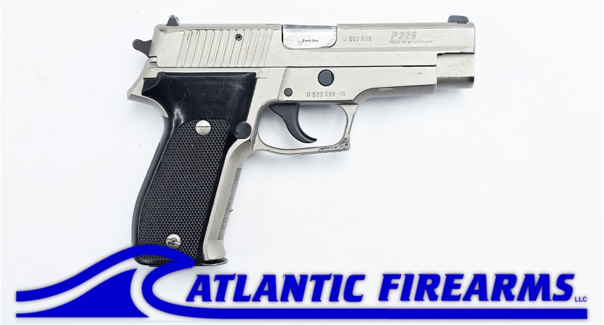 Sig Sauer P226 9mm Nickel Pistol - Auction