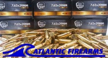 Hungarian 7.62x39 Brass Ammunition - 500 Rounds