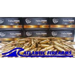 Hungarian 7.62x39 Brass Ammunition - 500 Rounds