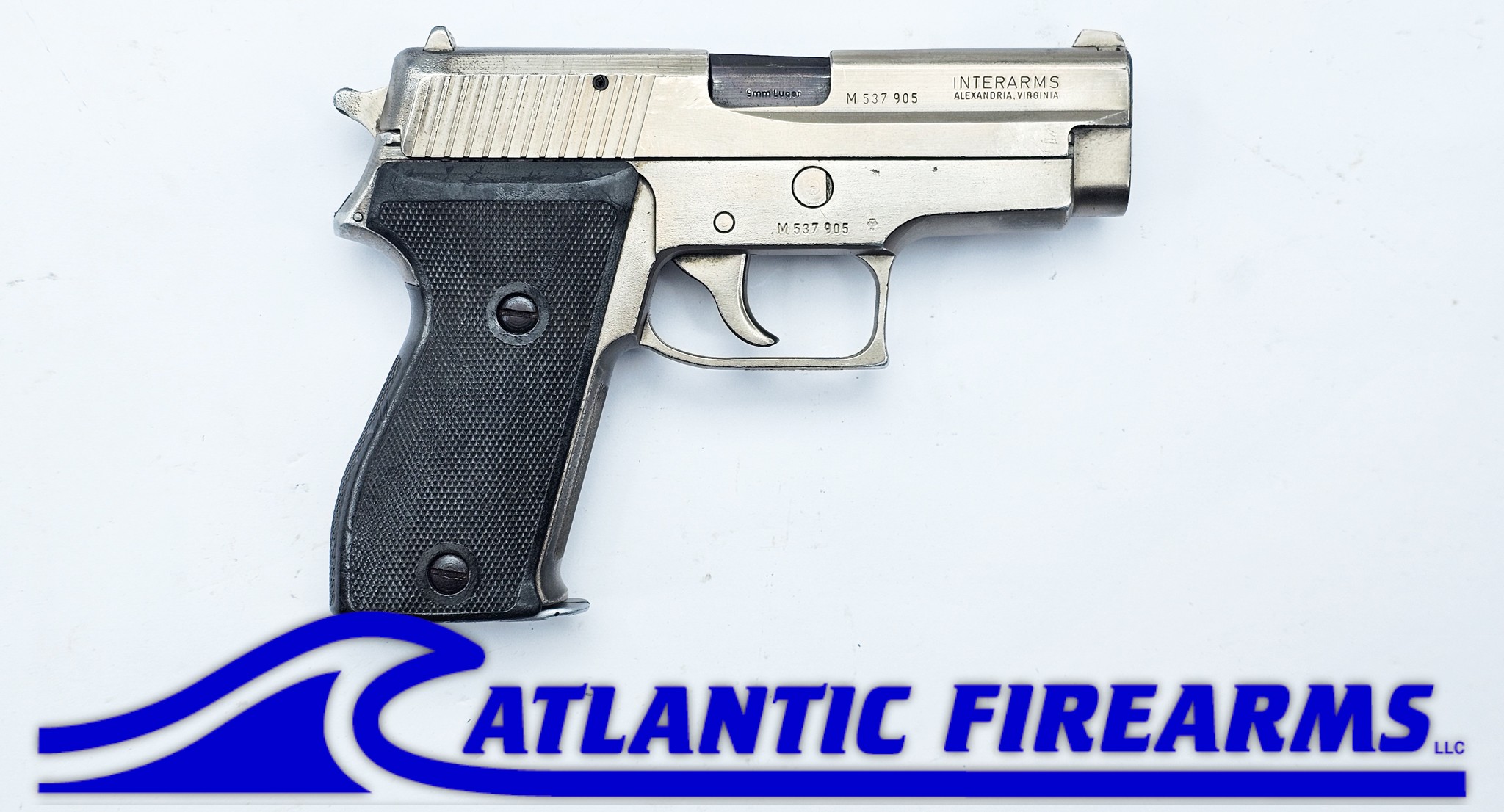 Sig Sauer P225 9mm Nickel Pistol - Auction