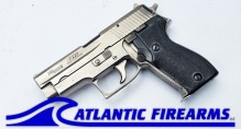 Sig Sauer P225 9mm Nickel Pistol - Auction