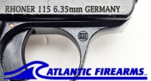 Rhoner 115 .25 ACP C&R Eligible