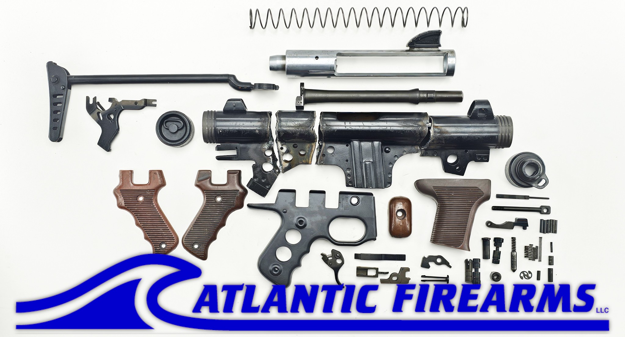 Italian Beretta PM-12 SMG Parts Kit w/ Barrel