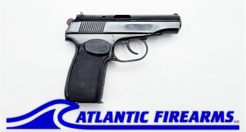 Bulgarian Makarov 9MM Pistol-W/ Black Grip