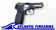 Bulgarian Makarov 9MM Pistol-W/ Black Grip
