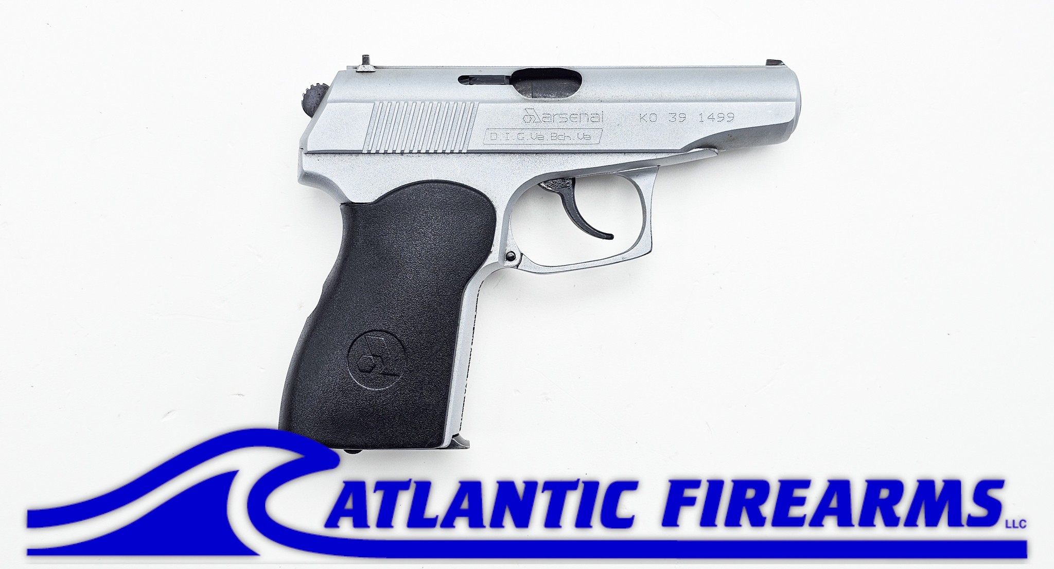 Bulgarian Makarov 9X18MM-Silver Parkerized