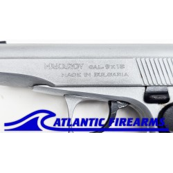 Bulgarian Makarov 9X18MM-Silver Parkerized