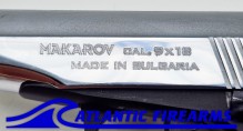 Bulgarian Makarov 9X18MM-2 Tone W/Arsenal Slide