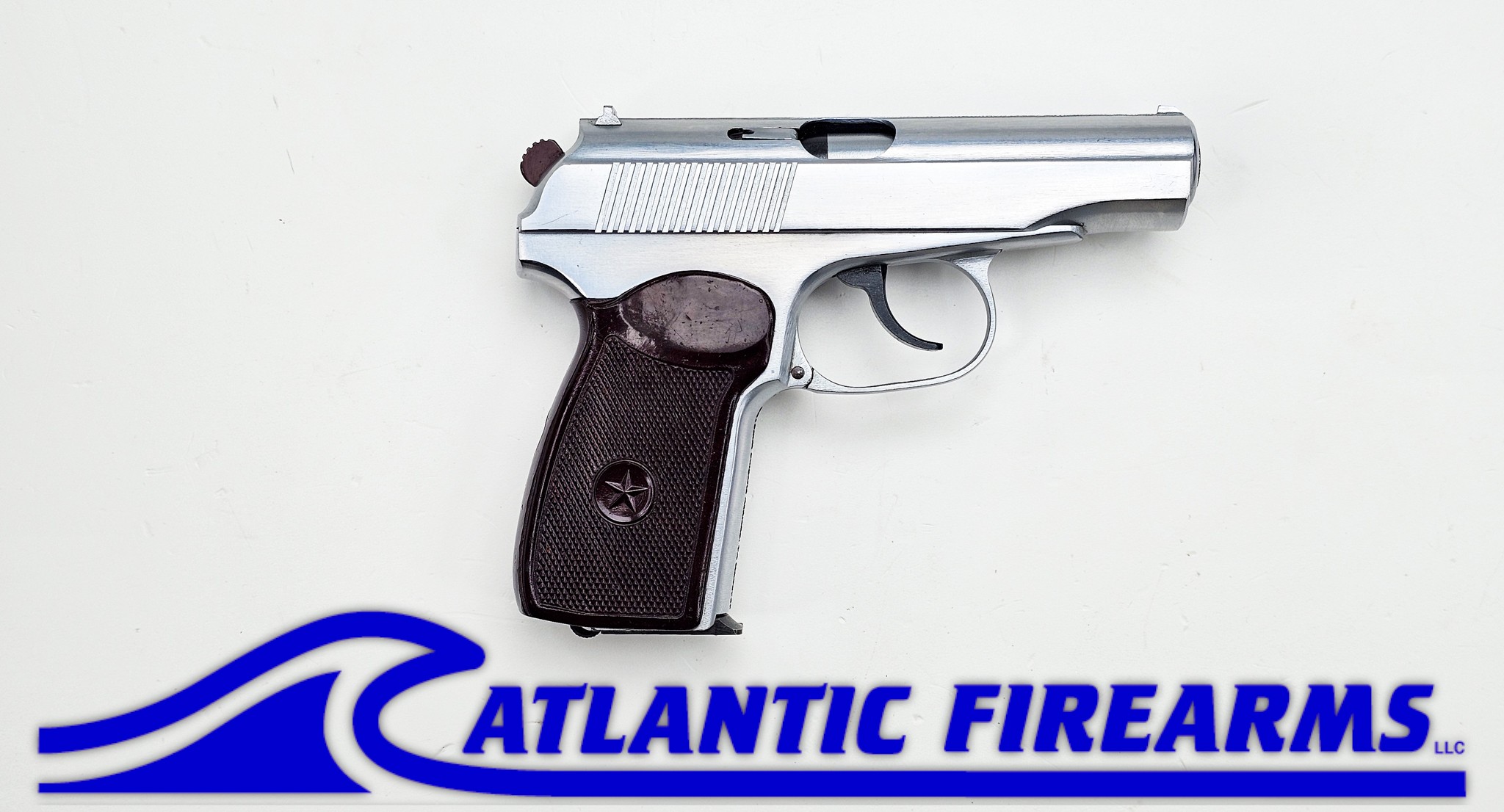 Bulgarian Makarov 9X18MM-Satin Silver