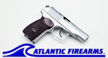 Bulgarian Makarov 9X18MM-Satin Silver