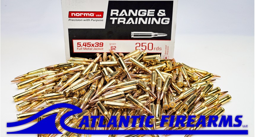 Norma 5.45x39 Ammunition- 250 Rounds