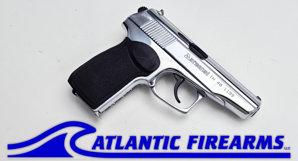 Bulgarian Makarov 9X18MM Pistol W/Arsenal Marked Slide-Chrome