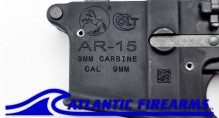 Colt AR15/ SMG 9mm Semi-Auto Lower Receiver Assembly
