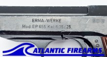 Erma EP655 .25 ACP C&R Eligible