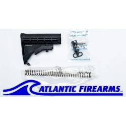 Colt M4 Waffle Stock, Buffer Spring, & QD Swivel Combo Pack
