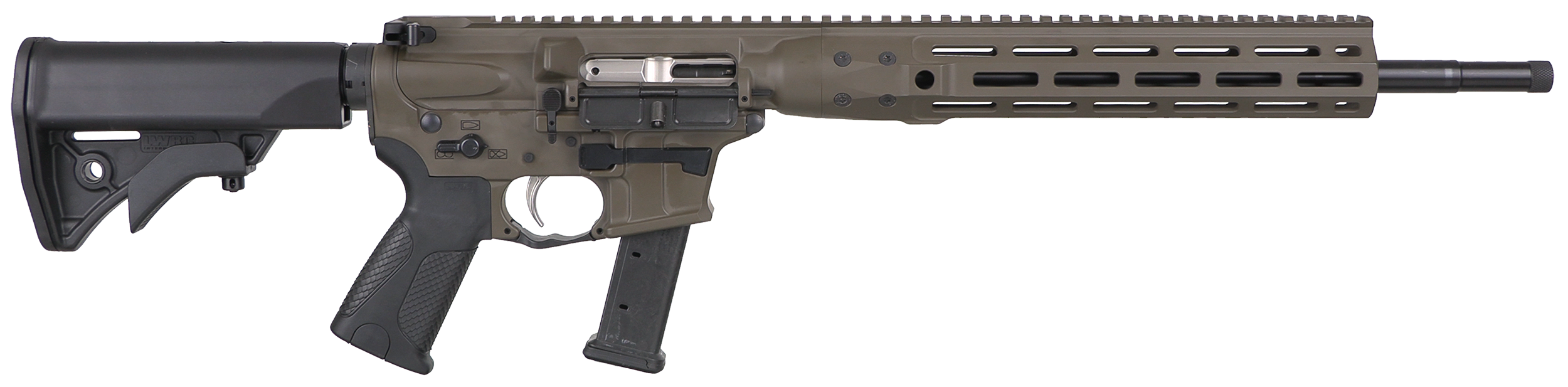 LWRCI IC-9 Patriot Brown 9mm Rifle - ICR9PBC16