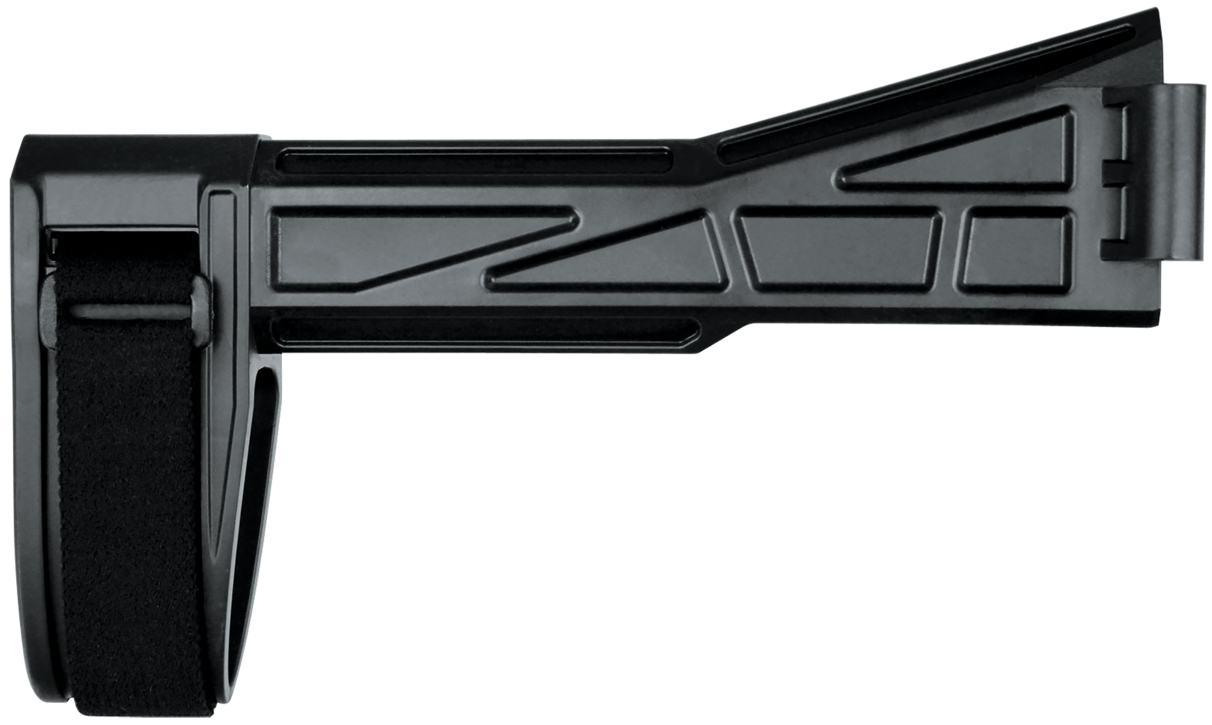 SB Tactical SBT-G2 Side Folding Pistol Brace Black - SBT201SB