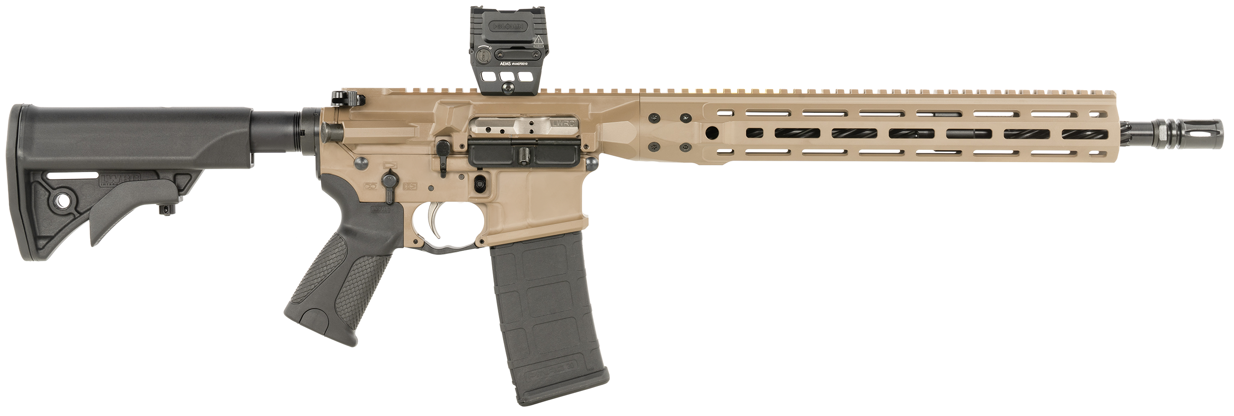 LWRC Individual Carbine DI 5.56 NATO Rifle - ICDIR5CK16MLXSBT-KIT