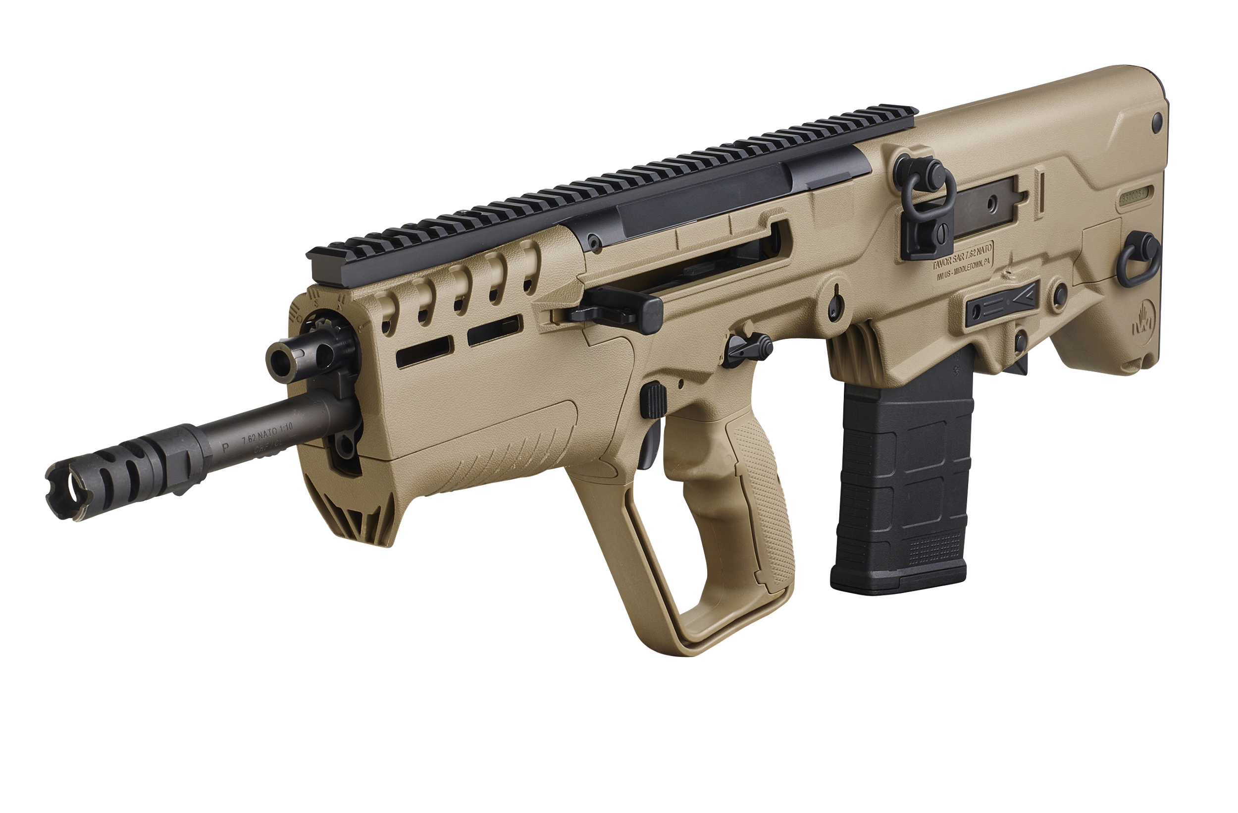 IWI US Tavor 7 7.62x51mm NATO Flat Dark Earth Rifle - T7F20